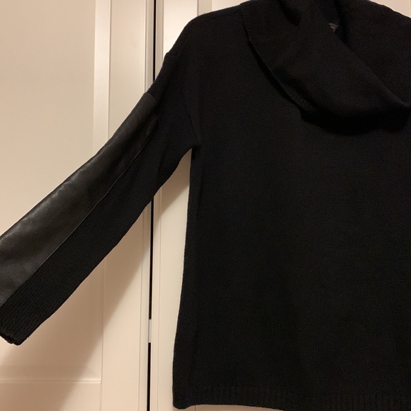 BCBG Cowl Neck Drop Shoulder Sweater - Picture 2 of 5
